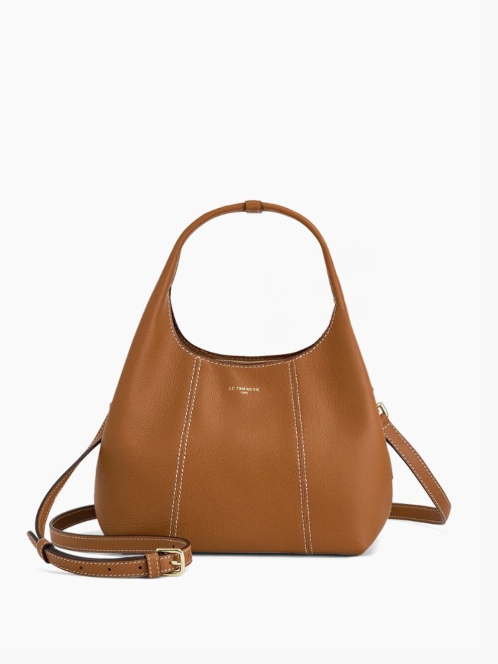 The Le Tanneur Small Emilie Handbag in Raffia Effect